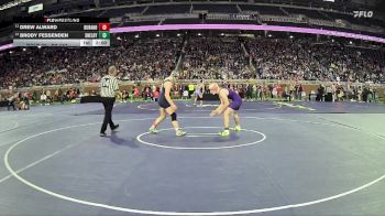 D3-157 lbs Champ. Round 1 - Drew Alward, Durand vs Brody Fessenden, Shelby HS