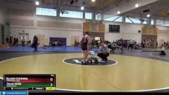 113 lbs Quarterfinal - Elijah Cummins, Spanaway Lake vs Talin Kerr, Anacortes