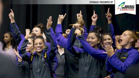 NCAA Semifinals Recap: LSU Leads Going Into Super Six With Record Score