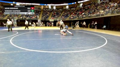 136 lbs Round Of 32 - Kevin Gerheart, Pocono Mountain East vs Domanic Kaufman, Glendale
