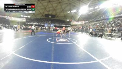 Boys 2A 175 lbs Cons. Semi - Rodger Jones-Charles-Shelton, Marysville Pilchuck vs KALLON HOMAN, W. F. West