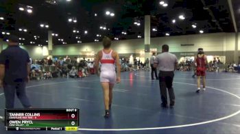 160 lbs Round 3 (6 Team) - Tanner Collins, Coastline Red Tide vs Owen Prycl, Cow Valley