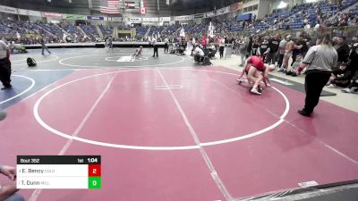 130 lbs Semifinal - Eli Bency, Colorado Outlaws vs Thomas Dunn, Milliken Middle School