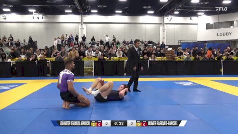 Oliver Barkved-Panczel vs João Vitor De Arruda Venancio 2024 World IBJJF Jiu-Jitsu No-Gi Championship