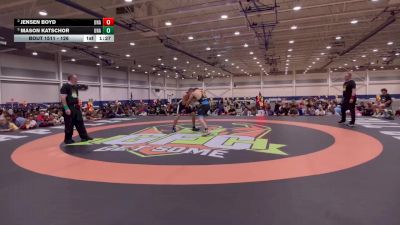 126 lbs 1st Place Match - Mason Katschor, Unattached vs Jensen Boyd, Unattached