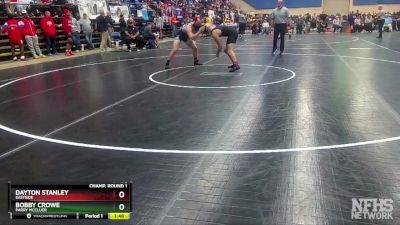 1 - 175 lbs Quarterfinal - Dayton Stanley, Eastside vs Bobby Crowe, Parry McCluer