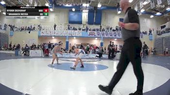 98 lbs Cons. Semi - Brannick Reyes, Blackfoot High School vs Ryder Zickgraf, Meridian High School 2