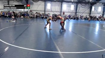 Elite 184 lbs Champ. Round 2 - Gabriel Orosco, Quincy vs Isaiah Kellow, Hawkeye Community College
