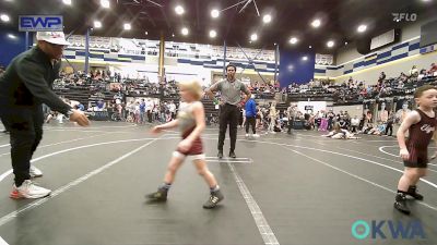 55 lbs Consolation - Jaxxe Madrid, Chickasha Youth Wrestling vs Samuel Ellis, Blanchard Wrestling Club