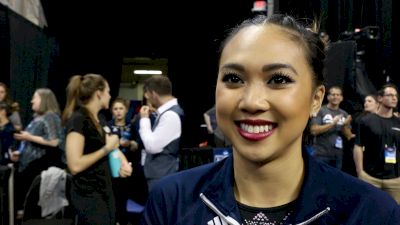Peng-Peng Lee On Finishing Her Career With A Perfect 10 On Beam - 2017 NCAA Championships Super Six