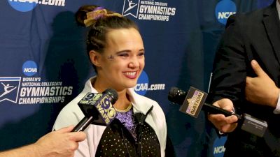 Ashleigh Gnat Tearfully Reflects On A Storied Career - 'It's All Heart, All The Time' - 2017 NCAA Championships Super Six
