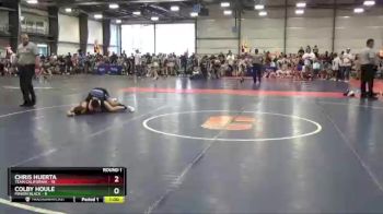 105 lbs Round 1 (6 Team) - Colby Houle, Minion Black vs Chris Huerta, Team California