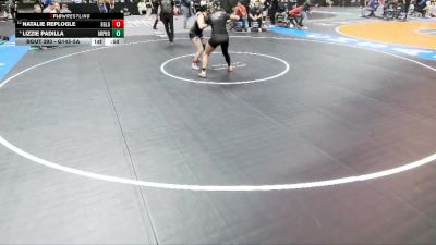 G145-5A 5th Place Match - Lizzie Padilla, Arapahoe Girls vs Natalie Replogle, Eaglecrest Girls