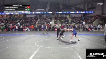 84 lbs Champ. Round 1 - Jed Spencer, Slyfox vs Klayton Strnad, Republic Co