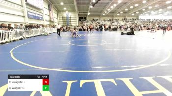 120 lbs Quarterfinal - Preston Waughtel, IL vs Bradley Wagner, PA