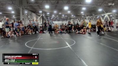 84 lbs Round 1 (8 Team) - Aedan McCaffery, Mat Assassins vs Jeryl Cole, Triumph Trained