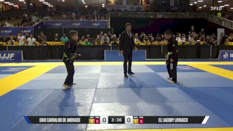 Eli Jacoby Lovasco vs Davi Carvalho De Andrade 2026 Pan Kids Jiu-Jitsu IBJJF Championship