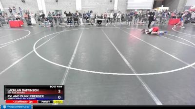 130 lbs Cons. Round 3 - Lachlan Daffinson, GET Blue Demons vs Ryland Dunkleberger, Askren Wrestling Academy