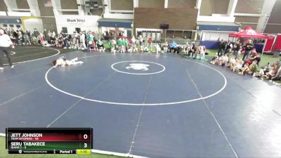 100 lbs Quarters & Wb (16 Team) - Seru Tabakece, Idaho 2 vs Jett Johnson, Team Wyoming