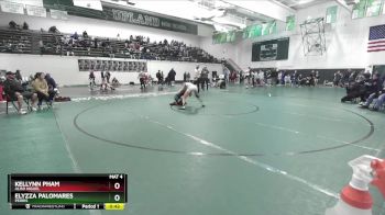 115 lbs Cons. Round 3 - Kellynn Pham, Aliso Niguel vs Elyzza Palomares, Perris