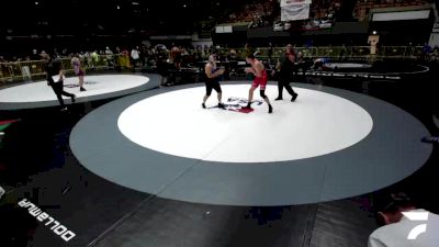 190 lbs Cons. Round 2 - Wyatt Thaller, Vacaville Wrestling Club vs Leonidus Chhav, Red Wave Wrestling