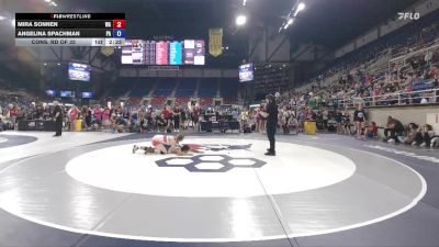 145 lbs Cons. Rd Of 32 - Mira Sonnen, WA vs Angelina Spachman, PA