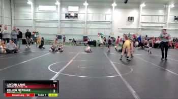 130 lbs Round 5 (6 Team) - Jayden Lang, Armory Athletics vs Kellen McPeake, South Hills