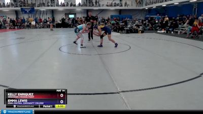 101 lbs Round 2 - Kelly Enriquez, Wisconsin Stevens Point vs Emma Lewis, Iowa Central Community College