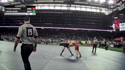 D2-157 lbs 3rd Place Match - Tyler Parmeter, Cedar Springs HS vs Jacob Chase, Hamilton HS