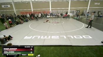 67 lbs 1st Place Match - Ezra Harris, Sanderson Wrestling Academy vs Ryker Johnson, Eastern Oregon Elite