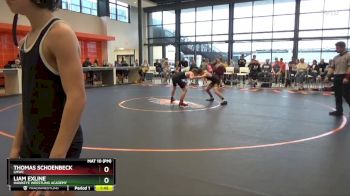 J-6 lbs 1st Place Match - Liam Exline, Hawkeye Wrestling Academy vs Thomas Schoenbeck, LMWC