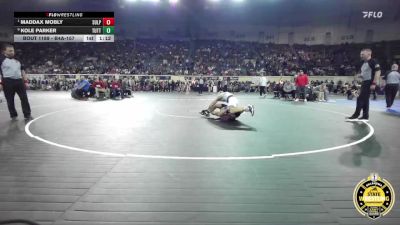 B4A-157 lbs Quarterfinal - Maddax Mobly, Sulphur vs Kole Parker, Tuttle