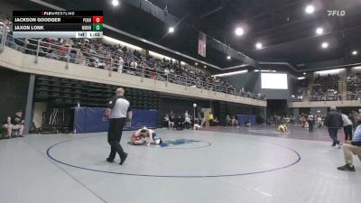 128 lbs Quarterfinal - Jackson Goodger, Penndel vs Jaxon Lonk, Monroe