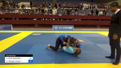 Clare Ruth Abdullah vs Kimberly Morgan Knipe 2024 Pan IBJJF Jiu-Jitsu No-Gi Championship