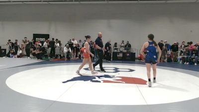120 lbs Champ. Rd Of 32 - Epenesa Elison, Monster Garage Wrestling vs Evelyn Lopez, California
