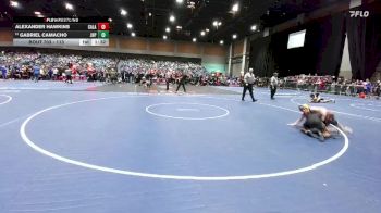 113 lbs Champ. Round 2 - Alexander Hawkins, Calaveras vs Gabriel Camacho, Pitman