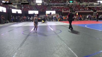 85 lbs 1st Place Match - Jennessy Messerly, Lockwood Wrestling Club vs Alexis Krebs, Hardin Wrestling Club