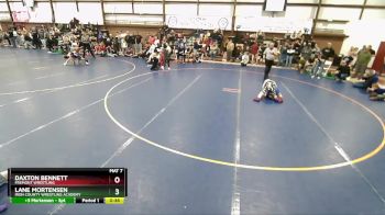 85 lbs Cons. Round 1 - Lane Mortensen, Iron County Wrestling Academy vs Daxton Bennett, Fremont Wrestling