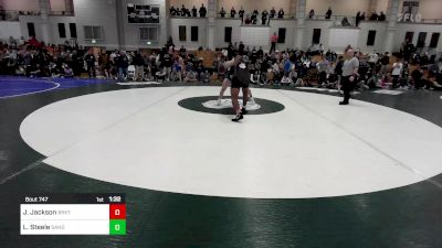 215 lbs Semifinal - Jailen Jackson, Brockton vs Luke Steele, Sandwich