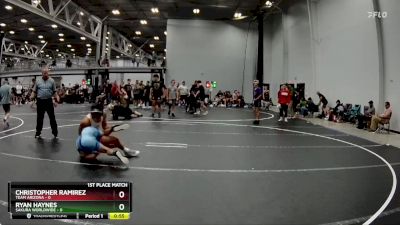 106 lbs Placement (4 Team) - CHRISTOPHER RAMIREZ, Team Arizona vs Ryan Haynes, Sakura Worldwide