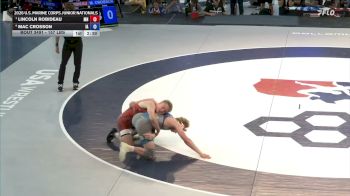 157 lbs Semis - Lincoln Robideau, Minnesota vs Mac Crosson, Iowa