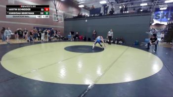 113 lbs Quarterfinal - Austin Schneider, Idaho vs Christian Berryman, Suples Wrestling Club