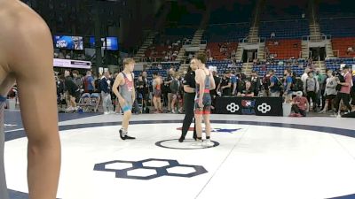 120 lbs Champ. Rd Of 128 - Benjamin Proper, Virginia vs Jack Wallukait, Iowa