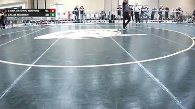 123 lbs Consi Of 32 #2 - Siena Antonio Hopkins, Project 8 WC vs Callie Milstien, Lancer WC