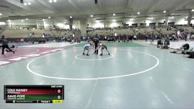 95 lbs Cons. Round 4 - David Pope, Fairview Jackets vs Cole Massey, Stronghold