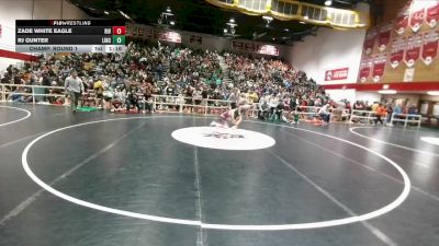 120A Champ. Round 1 - RJ Gunter, Lincoln Middle School vs Zade White Eagle, Riverton Middle School