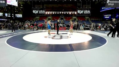 215 lbs Cons. Sub-rd Of 16 - Hunter Langham, OR vs Jackson Blackburn, OK