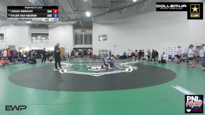 120 kg 3rd Place - Logan Sieracki, Spartan Mat Club vs Kyler Van Keuren, Askren Wrestling Academy