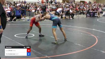 70 kg Quarters - Jordan Oliver, NYAC vs Bryce Andonian, SERTC/ TMWC