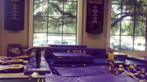 Ashleigh Gnat Throws Giant Amanar, Bids Farewell To Gymnastics
